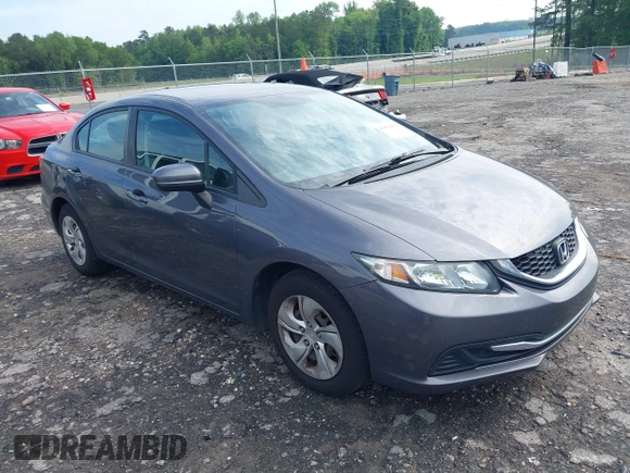 2015 Honda Civic LX with VIN 19XFB2F59FE065190, listed as a IAAI auction lot 42070979 with 153,317 mi miles and . Bid and sale history available at DreamBid. Image 1.