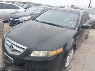 2004 Acura TL with VIN 19UUA66254A070332, listed as a IAAI auction lot 41627703 with 207,626 mi miles. Bid and sale history available at carsss.com. Image 6.