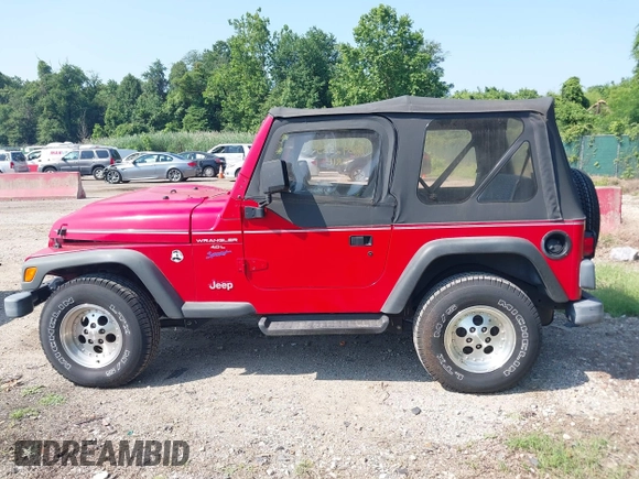 1997 Jeep Wrangler Sport with VIN 1J4FY19S3VP425119, listed as a IAAI auction lot 42592583 with 54,595 mi miles and . Bid and sale history available at DreamBid. Image 14.