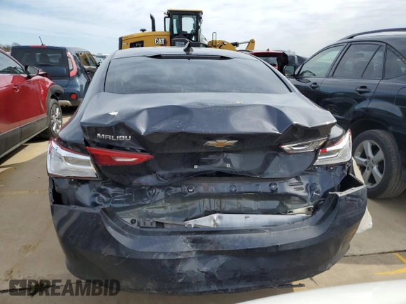 2022 Chevrolet Malibu LS with VIN 1G1ZB5ST5NF187271, listed as a Copart auction lot 46413795 with 45,832 mi miles and Salvage Title. Bid and sale history available at DreamBid. Image 6.