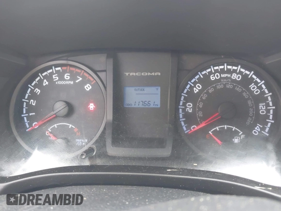 2017 Toyota Tacoma SR with VIN 5TFSX5EN2HX050715, listed as a IAAI auction lot 42509258 with 117,661 mi miles and . Bid and sale history available at DreamBid. Image 7.