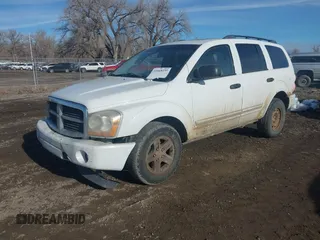 2005 Dodge Durango Limited with VIN 1D4HB58D05F582237, listed as a IAAI auction lot 41668155 with 326,485 mi miles and . Bid and sale history available at DreamBid. Image 17.