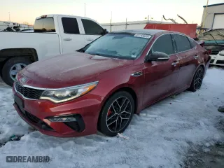 2019 Kia Optima SX with VIN 5XXGW4L29KG287101, listed as a Copart auction lot 87745625 with 79,685 mi miles and Salvage Title. Bid and sale history available at carsss.com. Image 1.