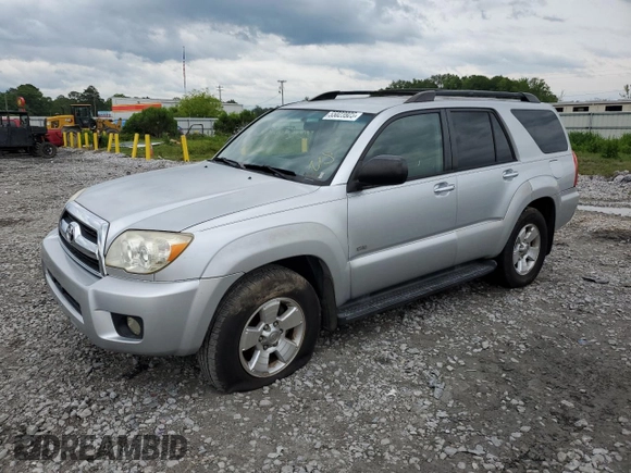 2006 Toyota 4Runner SR5 with VIN JTEZU14R060076171, listed as a Copart auction lot 55023925 with 293,927 mi miles and Clean Title. Bid and sale history available at DreamBid. Image 1.