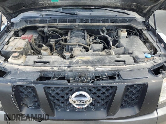 2015 Nissan Titan S with VIN 1N6AA0EJ3FN510726, listed as a Copart auction lot 49735805 with 111,032 mi miles and Salvage title. Bid and sale history available at DreamBid. Image 13.