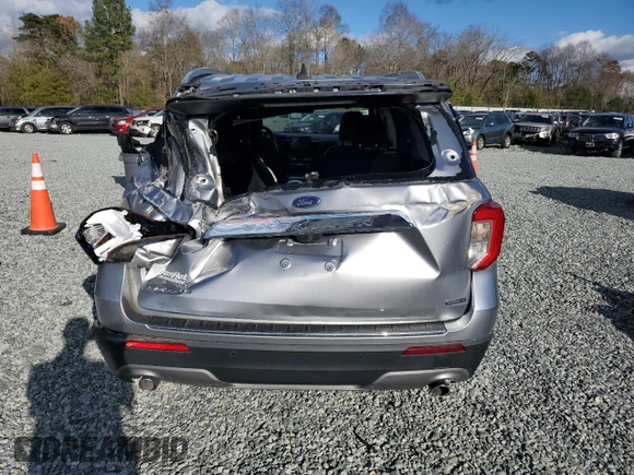 2021 Ford Explorer Limited with VIN 1FM5K8FW3MNA05482, listed as a Copart auction lot 80943644 with 63,600 mi miles and Salvage Title. Bid and sale history available at carsss.com. Image 6.