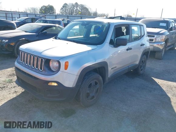 2015 Jeep Renegade Sport with VIN ZACCJBAT9FPB33860, listed as a IAAI auction lot 41406271 with 172,649 mi miles and . Bid and sale history available at DreamBid. Image 17.