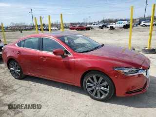 2021 Mazda 6 Grand Touring with VIN JM1GL1TYXM1615197, listed as a Copart auction lot 51065135 with 21,939 mi miles and Salvage Title. Bid and sale history available at carsss.com. Image 4.