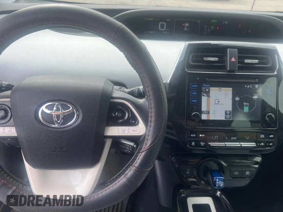 2017 Toyota Prius Two with VIN JTDKARFU2H3034410, listed as a Copart auction lot 55170795 with 74,974 mi miles and Salvage Title. Bid and sale history available at carsss.com. Image 9.