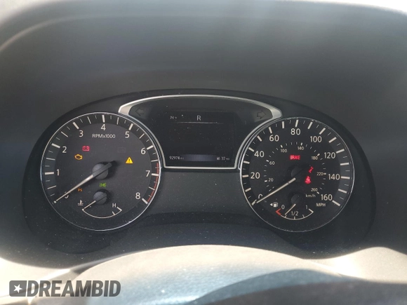 2016 Nissan Pathfinder S with VIN 5N1AR2MN4GC616428, listed as a Copart auction lot 63528025 with 92,974 mi miles and Salvage title. Bid and sale history available at DreamBid. Image 9.