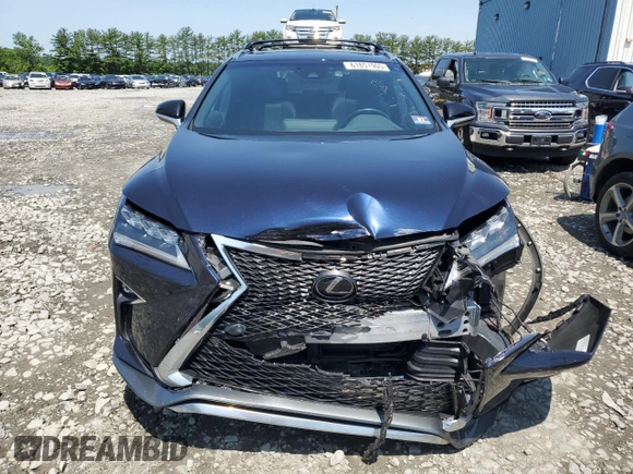 2019 Lexus RX 450h with VIN 2T2BGMCA9KC042350, listed as a Copart auction lot 61851905 with 66,497 mi miles and Salvage title. Bid and sale history available at DreamBid. Image 5.