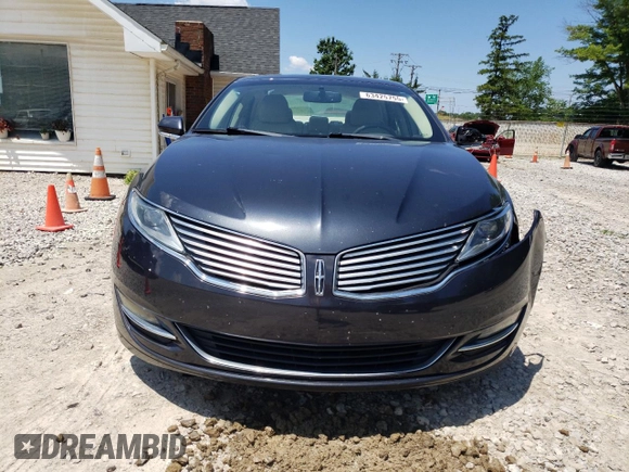 2014 Lincoln MKZ with VIN 3LN6L2JK1ER815422, listed as a Copart auction lot 63425755 with 127,094 mi miles and Salvage title. Bid and sale history available at DreamBid. Image 5.