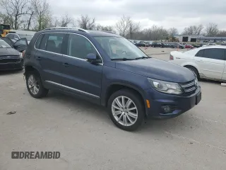 2016 Volkswagen Tiguan S z VIN WVGAV7AX4GW512535, wystawiony jako Copart lot #52570585 z przebiegiem 161 559 mil mil oraz Szkoda całkowita • Salvage title. Historia ofert i sprzedaży dostępna na DreamBid. Obrazek 4.