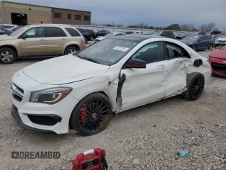 2015 Mercedes-Benz CLA 45 AMG with VIN WDDSJ5CB7FN164623, listed as a Copart auction lot 79737234 with 70,852 mi miles and Salvage title. Bid and sale history available at DreamBid. Image 1.