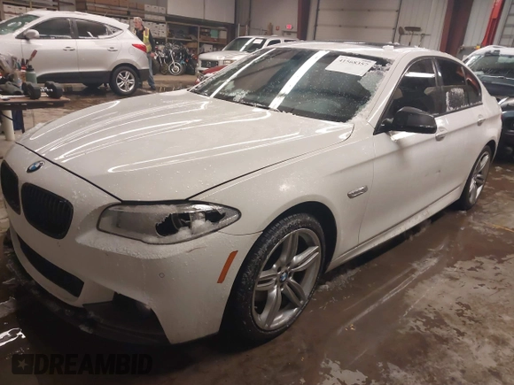 2014 BMW 5 Series 535i xDrive with VIN WBA5B3C53ED292653, listed as a IAAI auction lot 41568357 with 180,608 mi miles and . Bid and sale history available at carsss.com. Image 18.