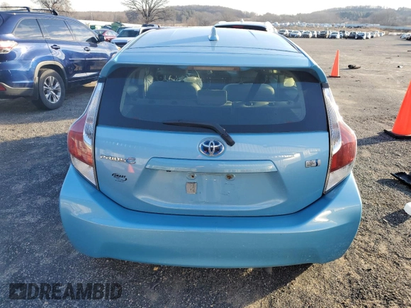 2015 Toyota Prius One with VIN JTDKDTB33F1113840, listed as a Copart auction lot 45759585 with 79,464 mi miles and Non Repairable. Bid and sale history available at DreamBid. Image 6.