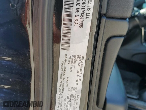 2021 Jeep Grand Cherokee Laredo X with VIN 1C4RJEAG1MC540006, listed as a Copart auction lot 56979985 with 85,193 mi miles and Salvage title. Bid and sale history available at DreamBid. Image 13.
