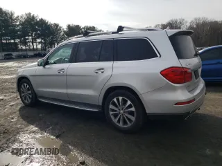 2016 Mercedes-Benz GL with VIN 4JGDF6EE4GA623726, listed as a Copart auction lot 43398835 with 129,571 mi miles and Salvage Title. Bid and sale history available at carsss.com. Image 2.