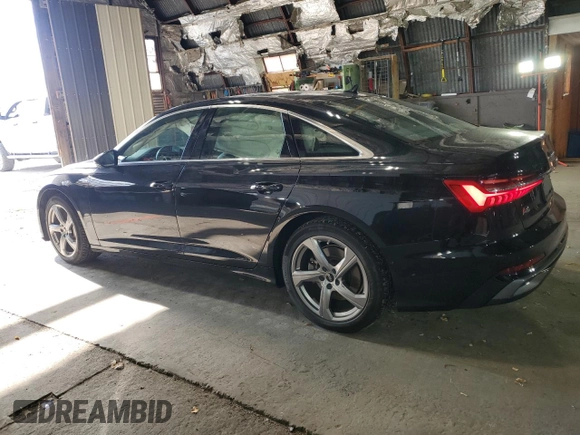 2024 Audi A6 Prestige with VIN WAUM2BF25RN003022, listed as a Copart auction lot 77803324 with 23,265 mi miles and Salvage Title. Bid and sale history available at carsss.com. Image 2.