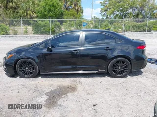 2021 Toyota Corolla SE with VIN 5YFS4MCE5MP076756, listed as a IAAI auction lot 41915379 with 109,975 mi miles. Bid and sale history available at carsss.com. Image 14.