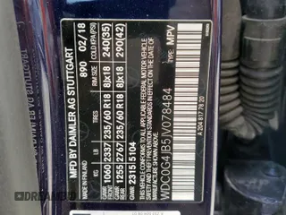 2018 Mercedes-Benz GLC 300 z VIN WDC0G4JB5JV078484, wystawiony jako Copart lot #58622385 z przebiegiem 75 949 mil mil oraz Szkoda całkowita • Salvage title. Historia ofert i sprzedaży dostępna na DreamBid. Obrazek 13.