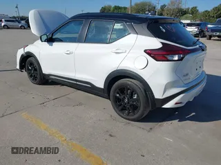2023 Nissan Kicks SR with VIN 3N1CP5DV2PL525217, listed as a IAAI auction lot 41690577 with 9,556 mi miles and . Bid and sale history available at DreamBid. Image 3.
