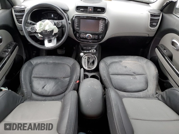 2017 Kia Soul + with VIN KNDJP3A5XH7437177, listed as a Copart auction lot 48389185 with 44,662 mi miles and Salvage Title. Bid and sale history available at carsss.com. Image 8.