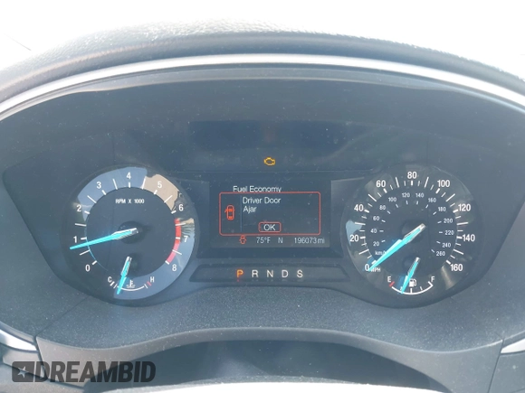 2013 Ford Fusion SE with VIN 3FA6P0H71DR364169, listed as a IAAI auction lot 42167658 with 196,073 mi miles. Bid and sale history available at carsss.com. Image 7.