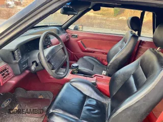 1990 Ford Mustang with VIN 1FACP44A8LF156118, listed as a Copart auction lot 41930405 with 58,620 mi miles and Clean title. Bid and sale history available at DreamBid. Image 5.