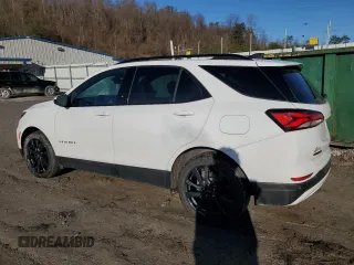 2023 Chevrolet Equinox RS z VIN 3GNAXWEG5PS119939, wystawiony jako Copart lot #47349015 z przebiegiem 29 023 mil mil oraz Szkoda całkowita • Salvage title. Historia ofert i sprzedaży dostępna na DreamBid. Obrazek 2.