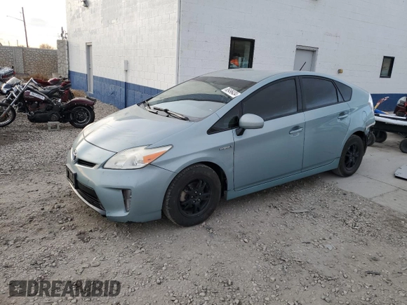 2014 Toyota Prius Four with VIN JTDKN3DU2E1764913, listed as a Copart auction lot 85496434 with 118,359 mi miles and Salvage Title. Bid and sale history available at carsss.com. Image 1.