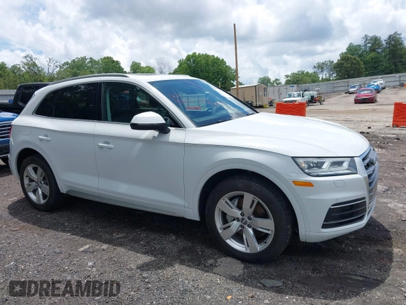 2019 Audi Q5 Premium Plus with VIN WA1BNAFY7K2056998, listed as a IAAI auction lot 42230392 with 52,289 mi miles and . Bid and sale history available at DreamBid. Image 13.