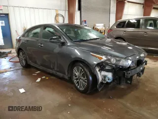 2024 Kia Forte GT-Line with VIN 3KPF54AD7RE711140, listed as a Copart auction lot 46453075 with 43,297 mi miles and Non Repairable. Bid and sale history available at carsss.com. Image 4.