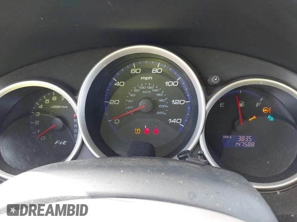 2008 Honda Fit with VIN JHMGD38438S030619, listed as a IAAI auction lot 42329690 with 147,588 mi miles and . Bid and sale history available at DreamBid. Image 7.