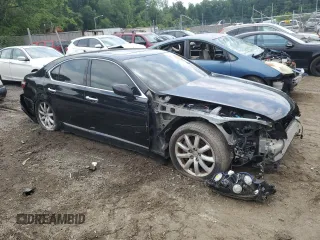 2009 Lexus LS 460 with VIN JTHCL46F795002365, listed as a Copart auction lot 64382465 with Not provided miles and Salvage title. Bid and sale history available at DreamBid. Image 4.
