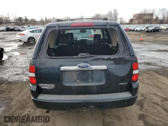 2010 Ford Explorer XLT with VIN 1FMEU7DE6AUA33941, listed as a Copart auction lot 46490885 with 191,004 mi miles and Salvage title. Bid and sale history available at DreamBid. Image 6.