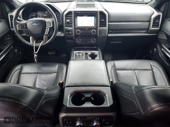 2019 Ford Expedition Max XLT z VIN 1FMJK1HT9KEA08392, wystawiony jako Copart lot #64924385 z przebiegiem 166 287 mil mil oraz Czysty tytuł • Clean title. Historia ofert i sprzedaży dostępna na DreamBid. Obrazek 8.