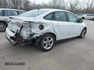 2014 Ford Focus SE with VIN 1FADP3F27EL312920, listed as a IAAI auction lot 41861414 with 150,171 mi miles. Bid and sale history available at carsss.com. Image 4.