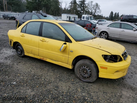 2002 Mitsubishi Lancer OZ-Rally with VIN JA3AJ86E92U024682, listed as a Copart auction lot 50347485 with 0 mi miles and Non Repairable. Bid and sale history available at carsss.com. Image 4.
