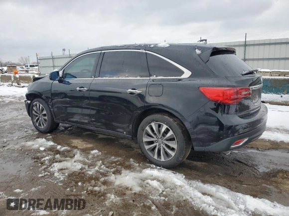 2015 Acura MDX Technology z VIN 5FRYD4H66FB029339, wystawiony jako Copart lot #85074004 z przebiegiem 152 589 mil mil oraz Szkoda całkowita • Salvage title. Historia ofert i sprzedaży dostępna na DreamBid. Obrazek 2.