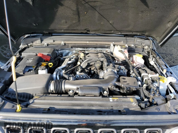 2024 Jeep Wrangler Sport S with VIN 1C4PJXDG1RW277777, listed as a Copart auction lot 49437045 with 10,405 mi miles and Salvage title. Bid and sale history available at DreamBid. Image 12.