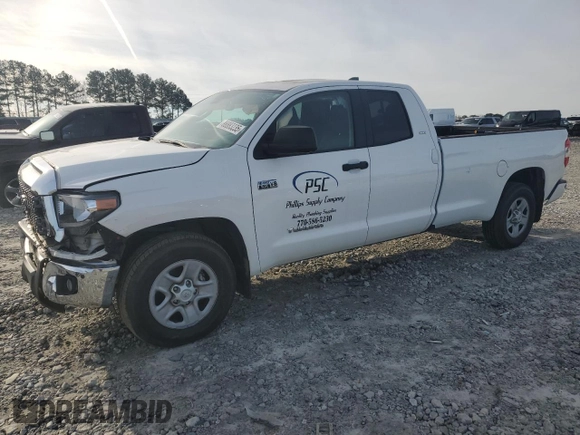 2021 Toyota Tundra 2WD SR with VIN 5TFTY5F18MX012087, listed as a Copart auction lot 88883235 with 81,059 mi miles and Salvage Title. Bid and sale history available at carsss.com. Image 1.