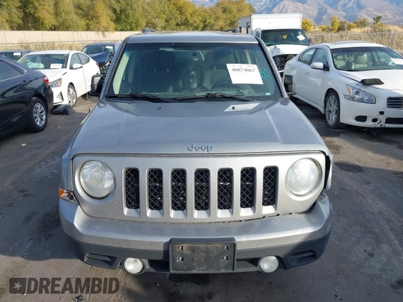 2017 Jeep Patriot High Altitude with VIN 1C4NJRFB6HD122205, listed as a IAAI auction lot 40874067 with 187,810 mi miles and . Bid and sale history available at DreamBid. Image 12.