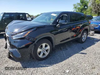 2021 Toyota Highlander L with VIN 5TDZZRAH8MS515126, listed as a Copart auction lot 52417775 with 37,945 mi miles and Salvage title. Bid and sale history available at DreamBid. Image 1.