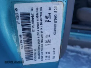 1993 Plymouth Acclaim z VIN 3P3XA46K6PT601129, wystawiony jako Copart lot #45379495 z przebiegiem 81 565 mil mil oraz Szkody całkowita. Historia ofert i sprzedaży dostępna na DreamBid. Obrazek 12.