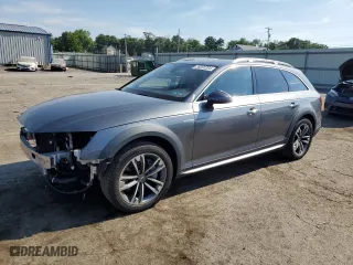 2018 Audi A4 allroad Premium Plus with VIN WA18NAF46JA173340, listed as a Copart auction lot 59203204 with 38,665 mi miles and Salvage Title. Bid and sale history available at carsss.com. Image 1.