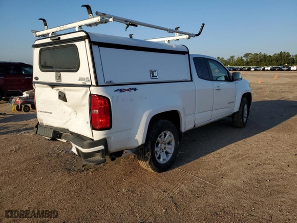 2022 Chevrolet Colorado 4WD LT with VIN 1GCHTCEA1N1170396, listed as a Copart auction lot 72816334 with 50,505 mi miles and Salvage Title. Bid and sale history available at carsss.com. Image 3.