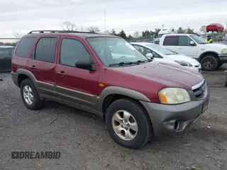 2003 Mazda Tribute ES with VIN 4F2CZ96113KM50496, listed as a IAAI auction lot 41929251 with 187,755 mi miles. Bid and sale history available at carsss.com. Image 1.