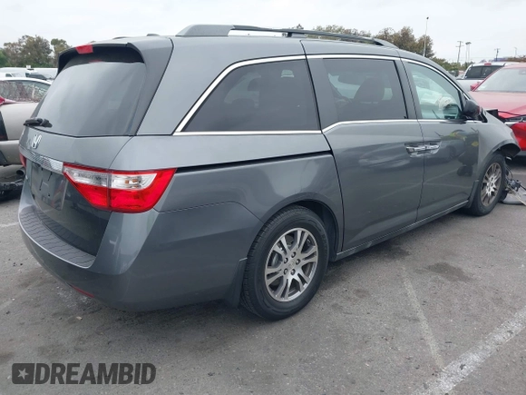 2012 Honda Odyssey EX-L с VIN 5FNRL5H65CB031318, выставлен на аукционе IAAI как лот 42371195 с пробегом 135 787 миль миль и . История ставок и продаж доступна на DreamBid. Изображение 4.