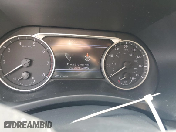 2024 Nissan Sentra SV with VIN 3N1AB8CV5RY353523, listed as a Copart auction lot 65002595 with 5,046 mi miles and Salvage title. Bid and sale history available at DreamBid. Image 9.